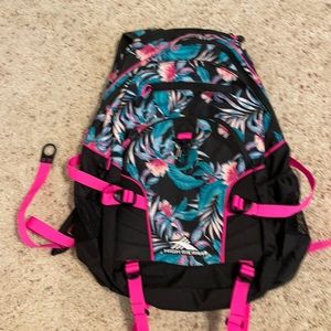High Sierra Tropical Print Backpack